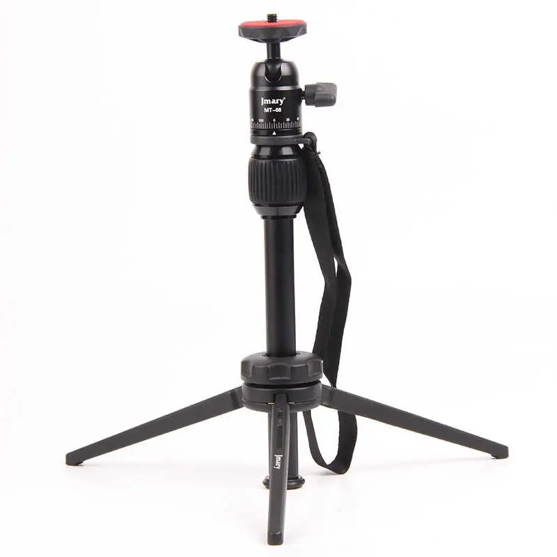 Jmary MT-68 Profesyonel Tripod, 360 Derece Dönebilen Başlık ve 39.5 cm Yükseklik