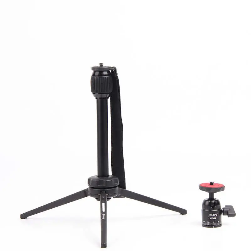 Jmary MT-68 Profesyonel Tripod, 360 Derece Dönebilen Başlık ve 39.5 cm Yükseklik