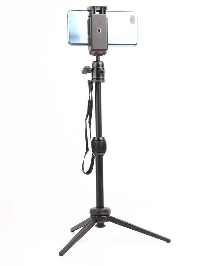 Jmary MT-68 Profesyonel Tripod, 360 Derece Dönebilen Başlık ve 39.5 cm Yükseklik