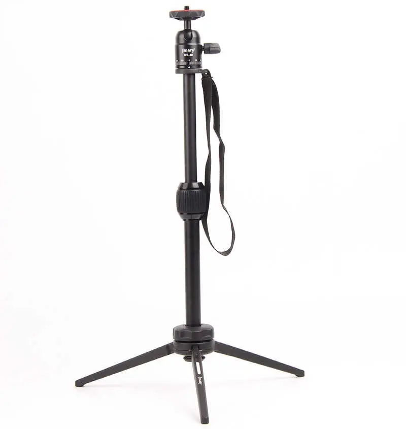 Jmary MT-68 Profesyonel Tripod, 360 Derece Dönebilen Başlık ve 39.5 cm Yükseklik
