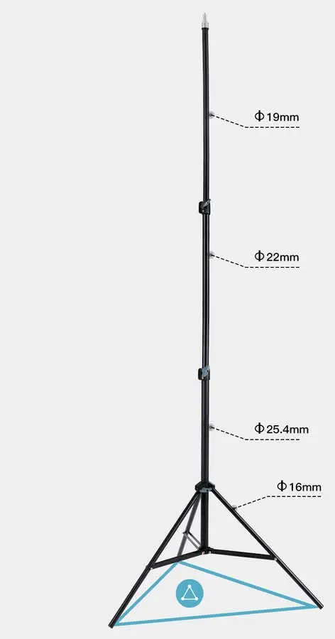 Jmary MT-75 Tripod, 210 cm Yükseklik ve 5 kg Taşıma Kapasitesi