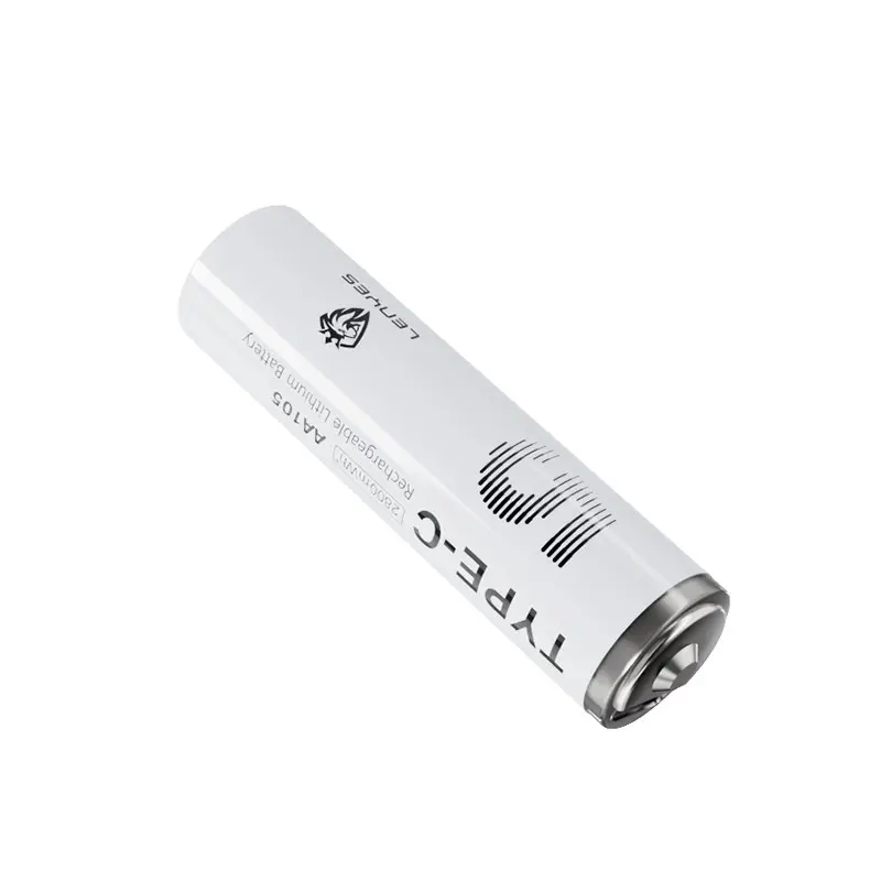 Lenyes AA105 Type-C Şarjlı AA Lityum-ion Pil, 2800mWh 1.5V, 2 Adet