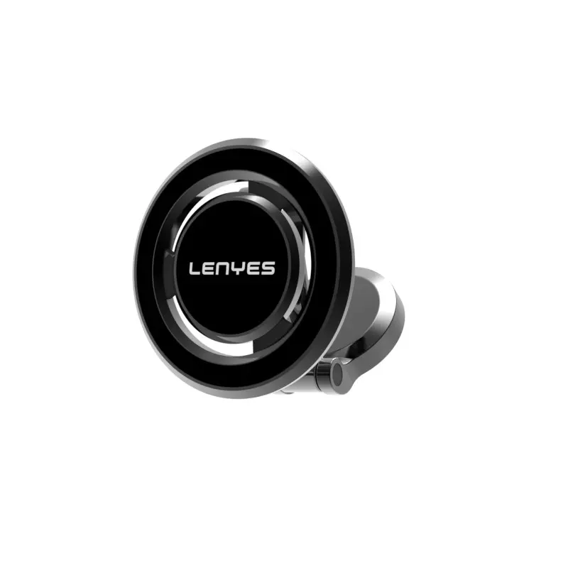 Lenyes CR160 MagSafe Uyumlu 360° Oynar Başlıklı Araç İçi Telefon Tutucu