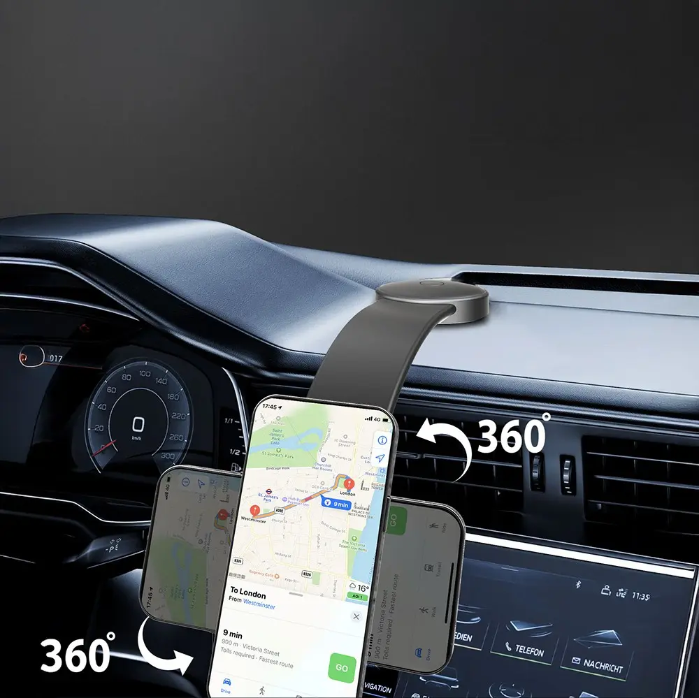 Lenyes CR185 MagSafe Uyumlu Bükülebilir Araç Telefon Tutucu