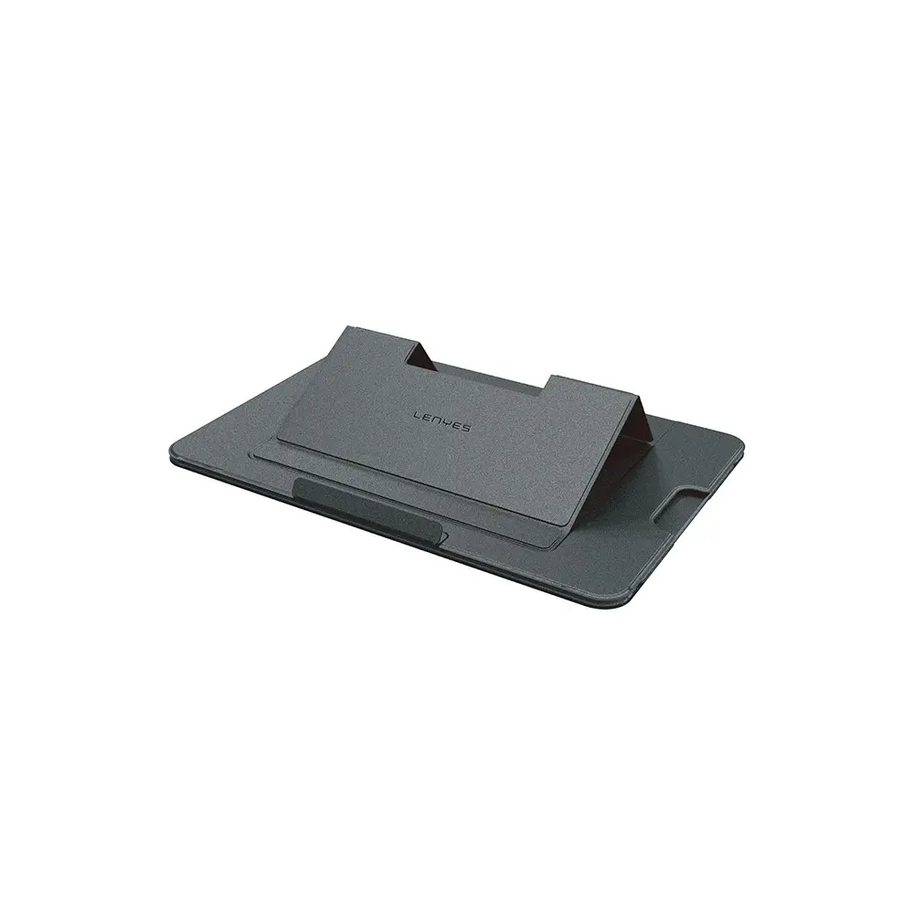 Lenyes LTS231 Ayarlanabilir Katlanabilir Notebook Standı, Mouse Pad Bölmeli