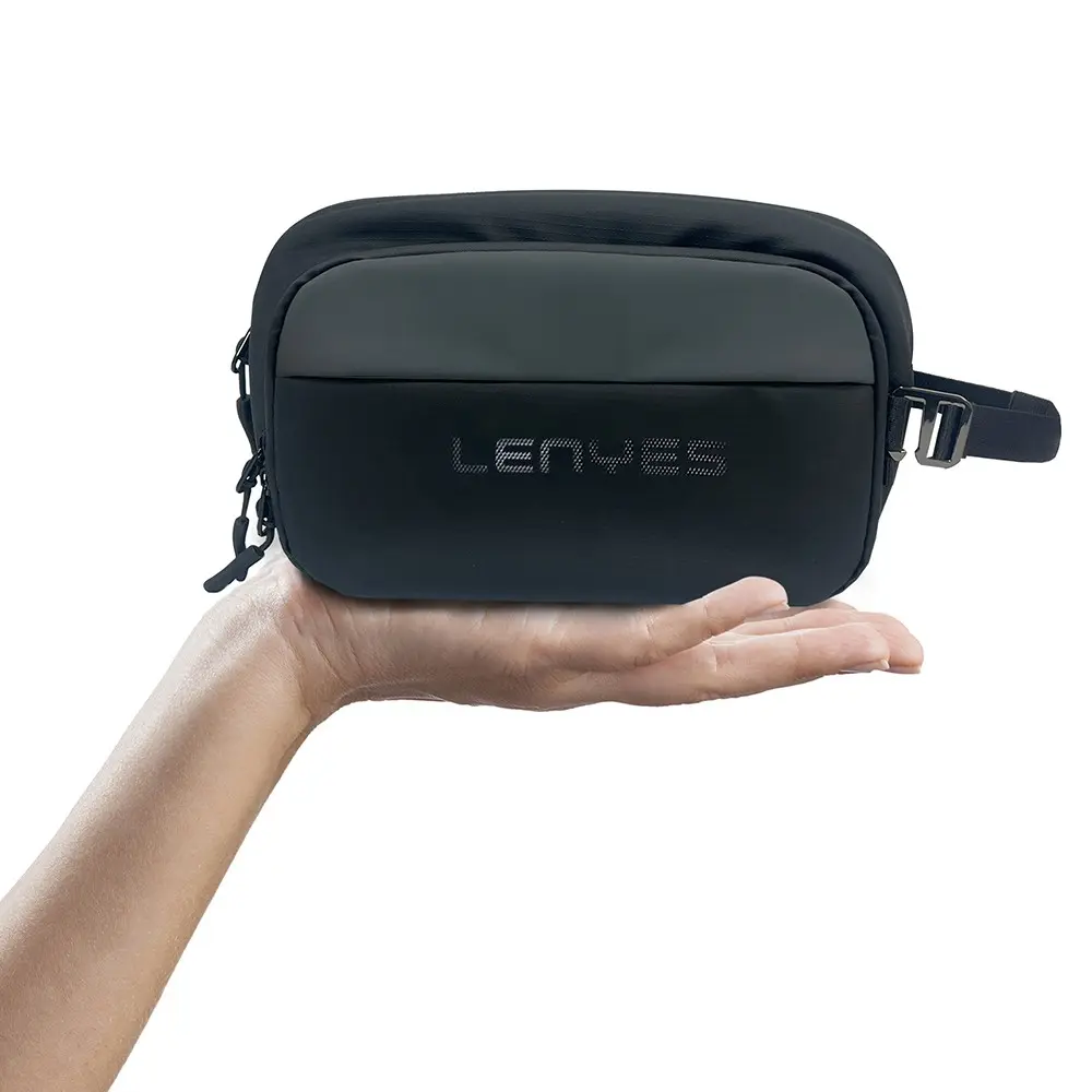 Lenyes LB560 Su Geçirmez Çapraz Askılı Omuz ve El Çantası, 20 cm