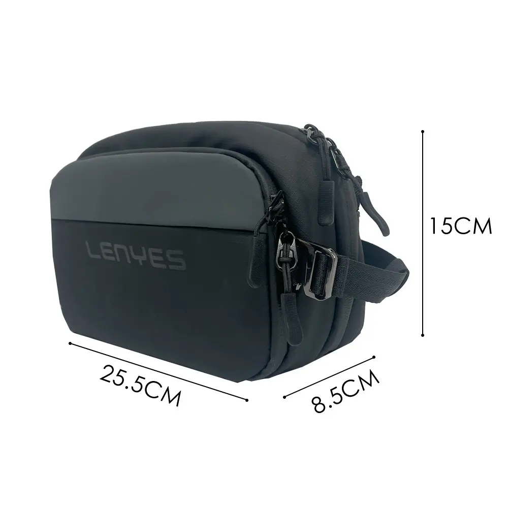 Lenyes LB561 Su Geçirmez Çapraz Askılı Aksesuar Çantası, 25.5cm