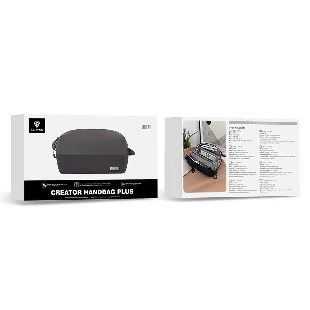 Lenyes LB571 Su Geçirmez Aksesuar ve Organizer Çanta, 25 cm