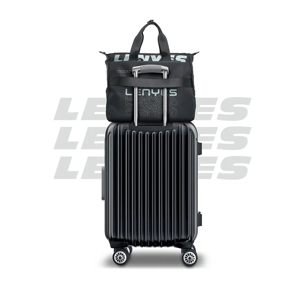 Lenyes LB581 Roamer Omuz Askılı Çok Amaçlı Seyahat Çantası - Siyah