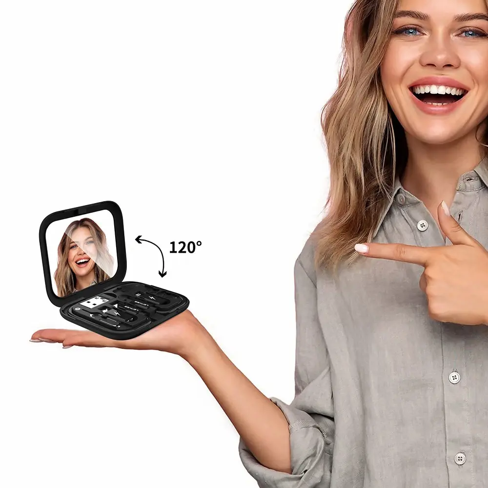 Lenyes LB602 6'sı 1 Arada Type-C 60W Çevirici Adaptör Seti, Standlı Kutu