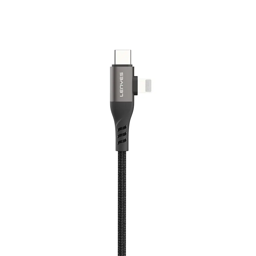 Lenyes LC501 4'ü 1 Arada 60W Şarj ve Data Kablosu, 1 m
