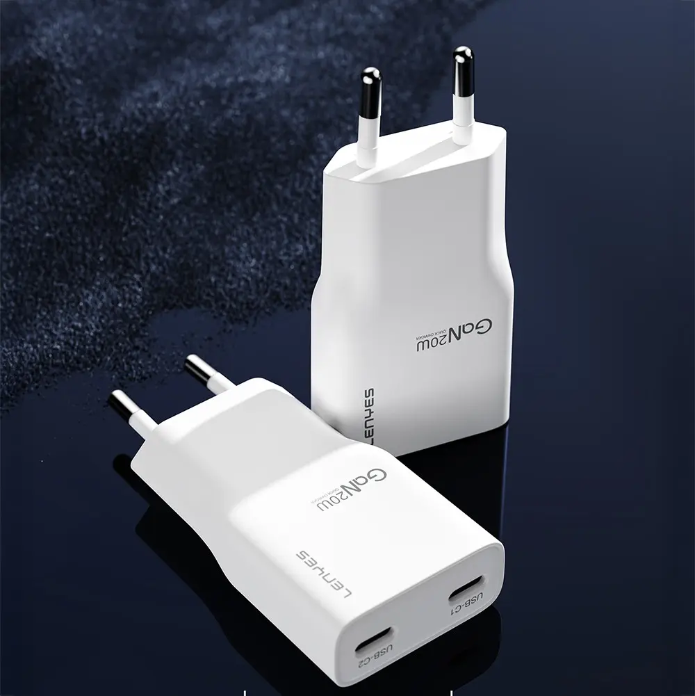Lenyes LCH15 20W GaN Şarj Adaptörü ve Type-C to Type-C Kablo Seti
