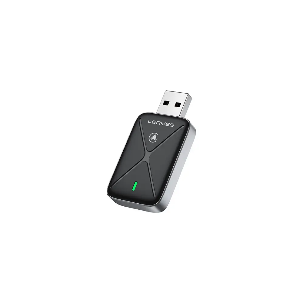 Lenyes LCP01 Android Auto Destekli CarPlay USB Bluetooth 5.0 Wireless Transmitter Adaptör