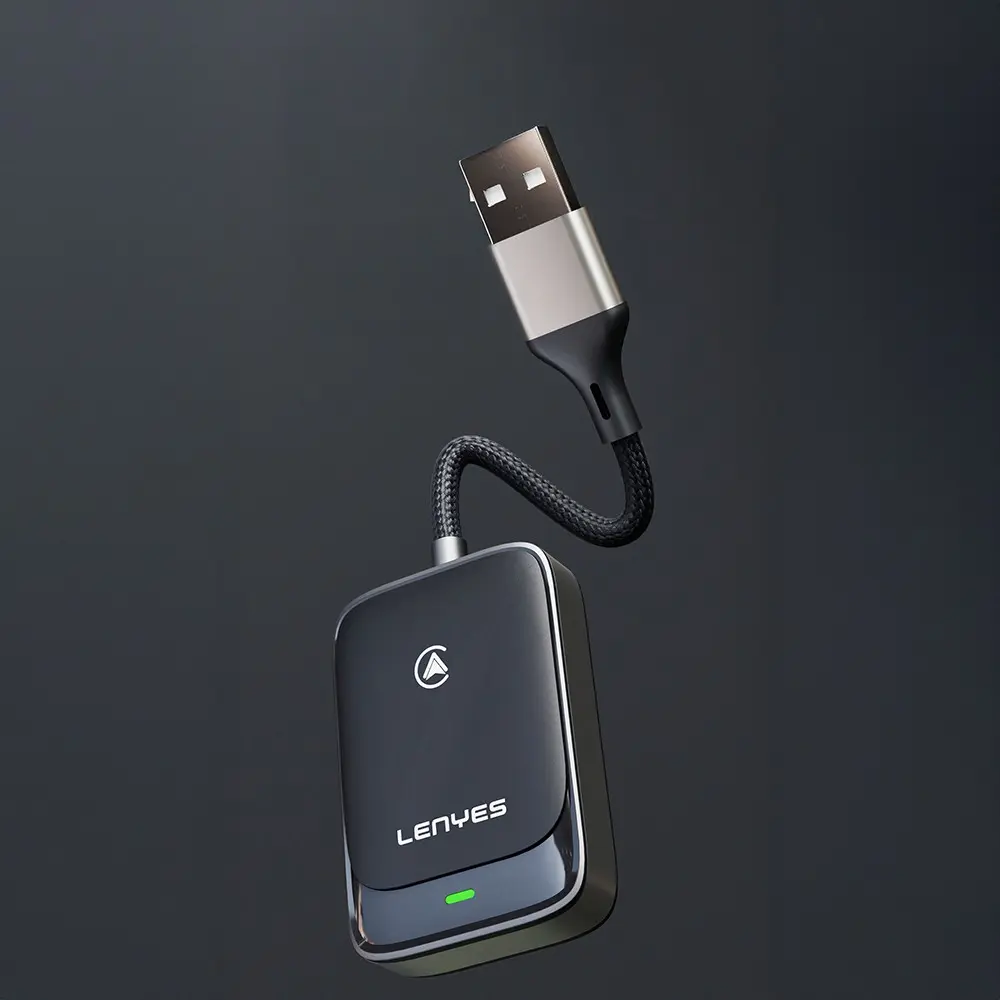 Lenyes LCP03 Bluetooth 5.0 CarPlay ve Android Auto Adaptörü