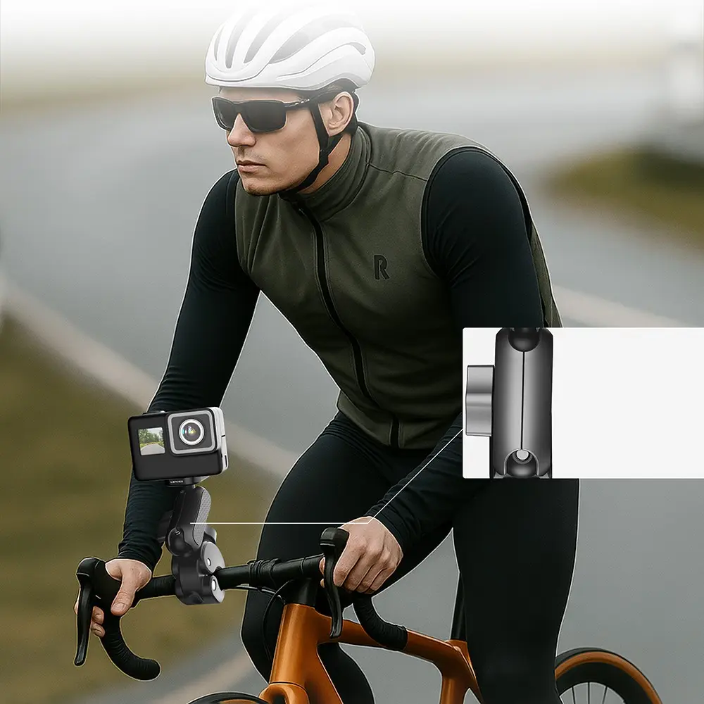 Lenyes LCT103 Bisiklet ve Motosiklet Aksiyon Kamera Tutucu