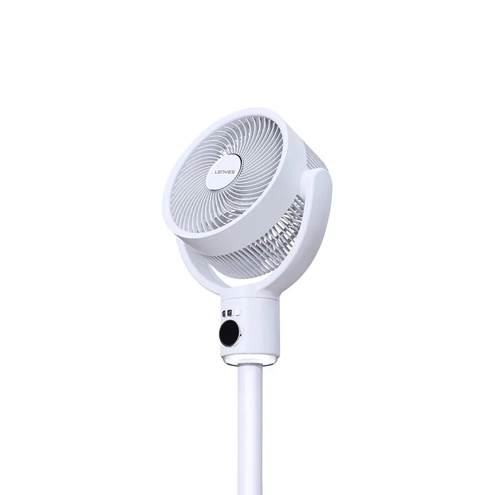 Lenyes LHF10 10 inç Uzaktan Kumandalı Uzayabilen Fan, LED Göstergeli