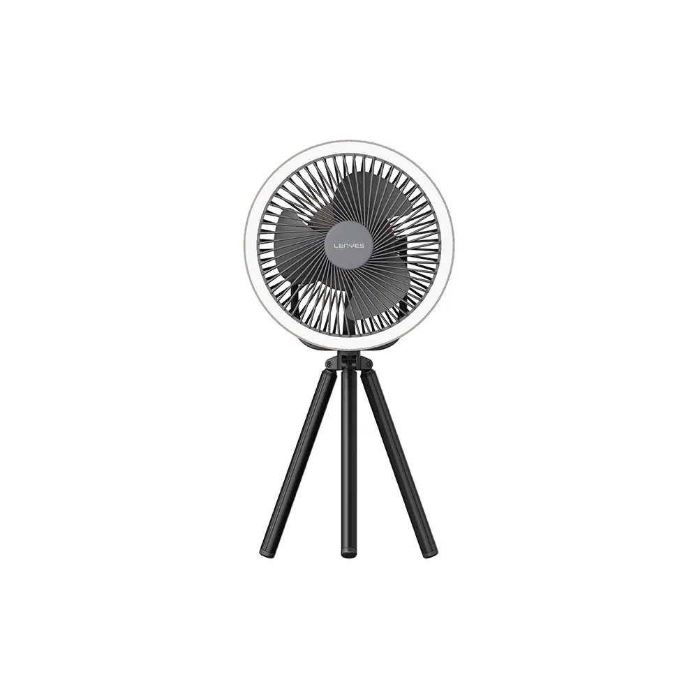 Lenyes LHF11 Taşınabilir Fan, LED Işıklı ve 8000 mAh Powerbank