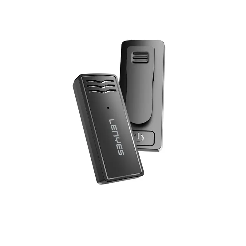 Lenyes LM202 Kablosuz Yaka Mikrofonu, 3'ü 1 Arada Type-C, Lightning ve 3,5 mm