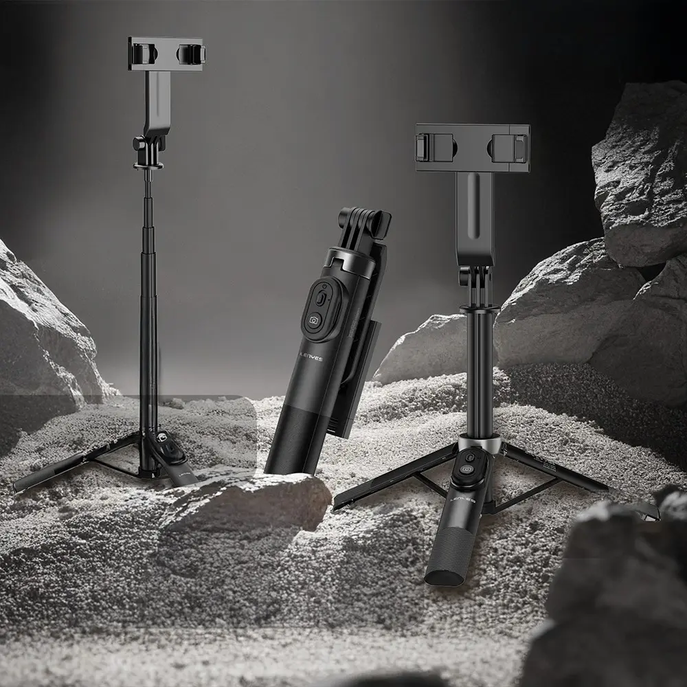 Lenyes LPH122 Bluetooth Kumandalı Mini Tripod ve Selfie Çubuğu
