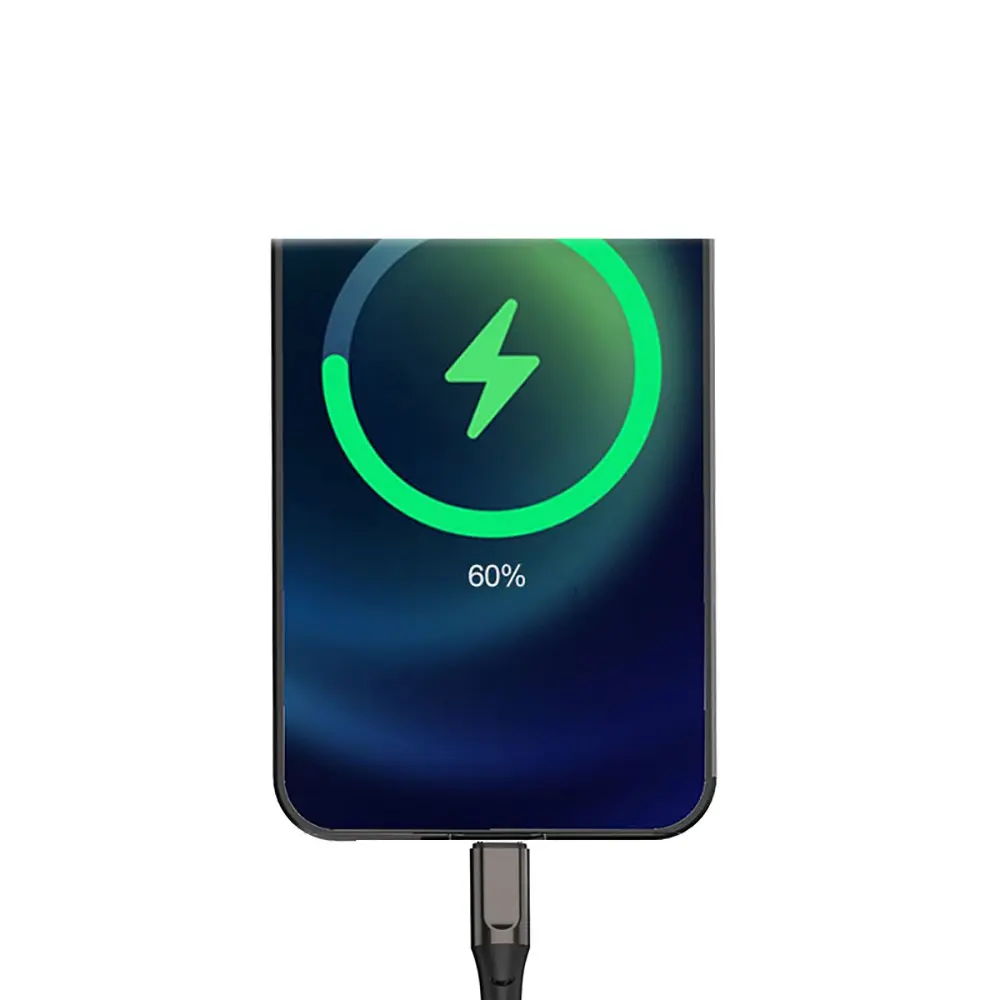 Micflip Type-C to Lightning Data ve Şarj Kablosu, Örgülü Naylon
