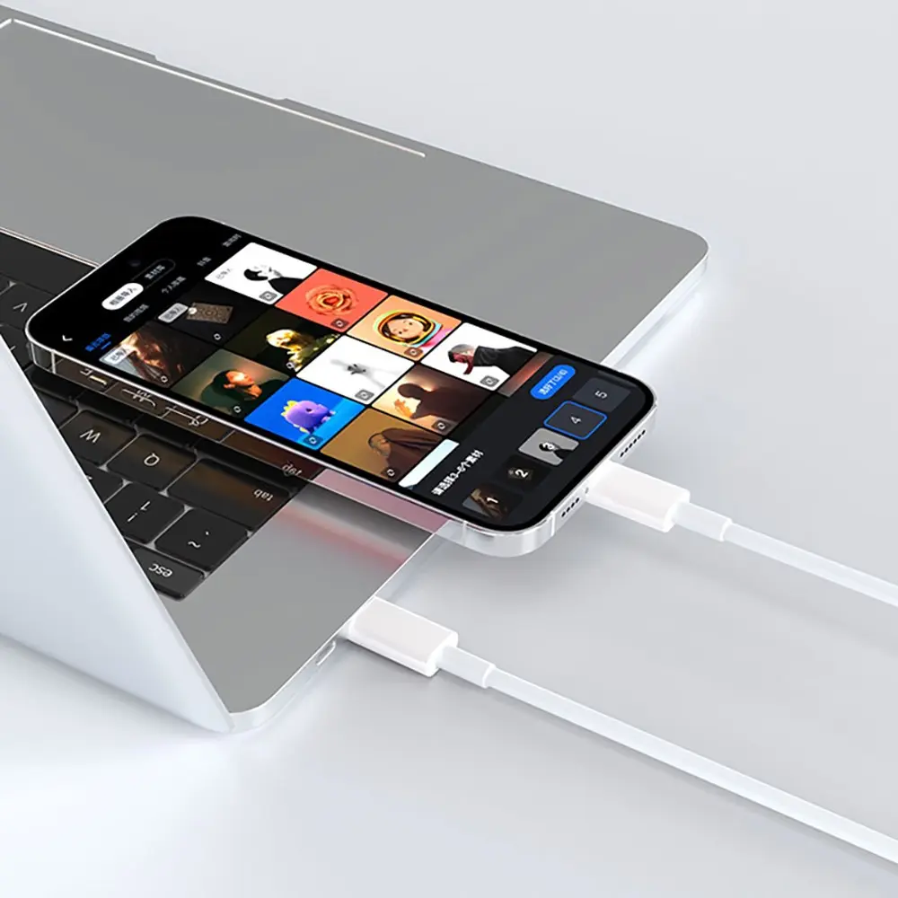 Micflip A01 Type-C to Lightning MFI Sertifikalı Şarj ve Data Kablosu 1 m