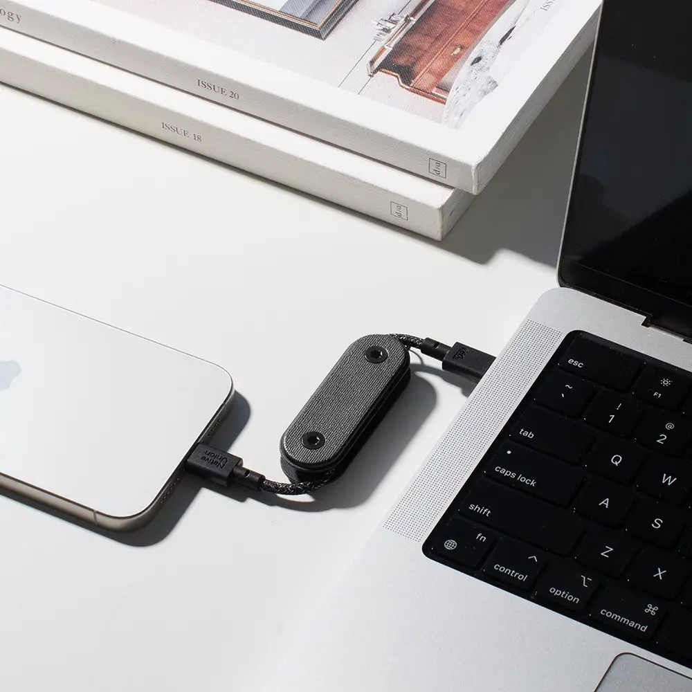 Native Union Pocket Cable Type-C to Type-C 60W Anahtarlık Şarj ve Data Kablosu