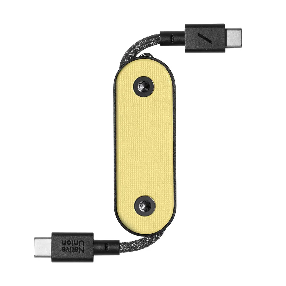 Native Union Pocket Cable Type-C to Type-C 60W Anahtarlık Şarj ve Data Kablosu