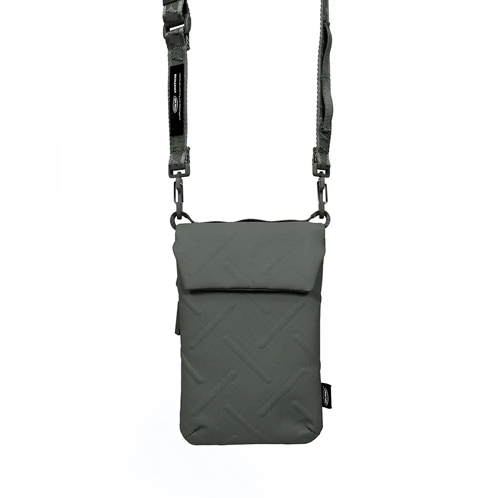 Skinarma Sling Pouch Juno Cross-Hatch Desenli Naylon Çapraz Vücut Çantası