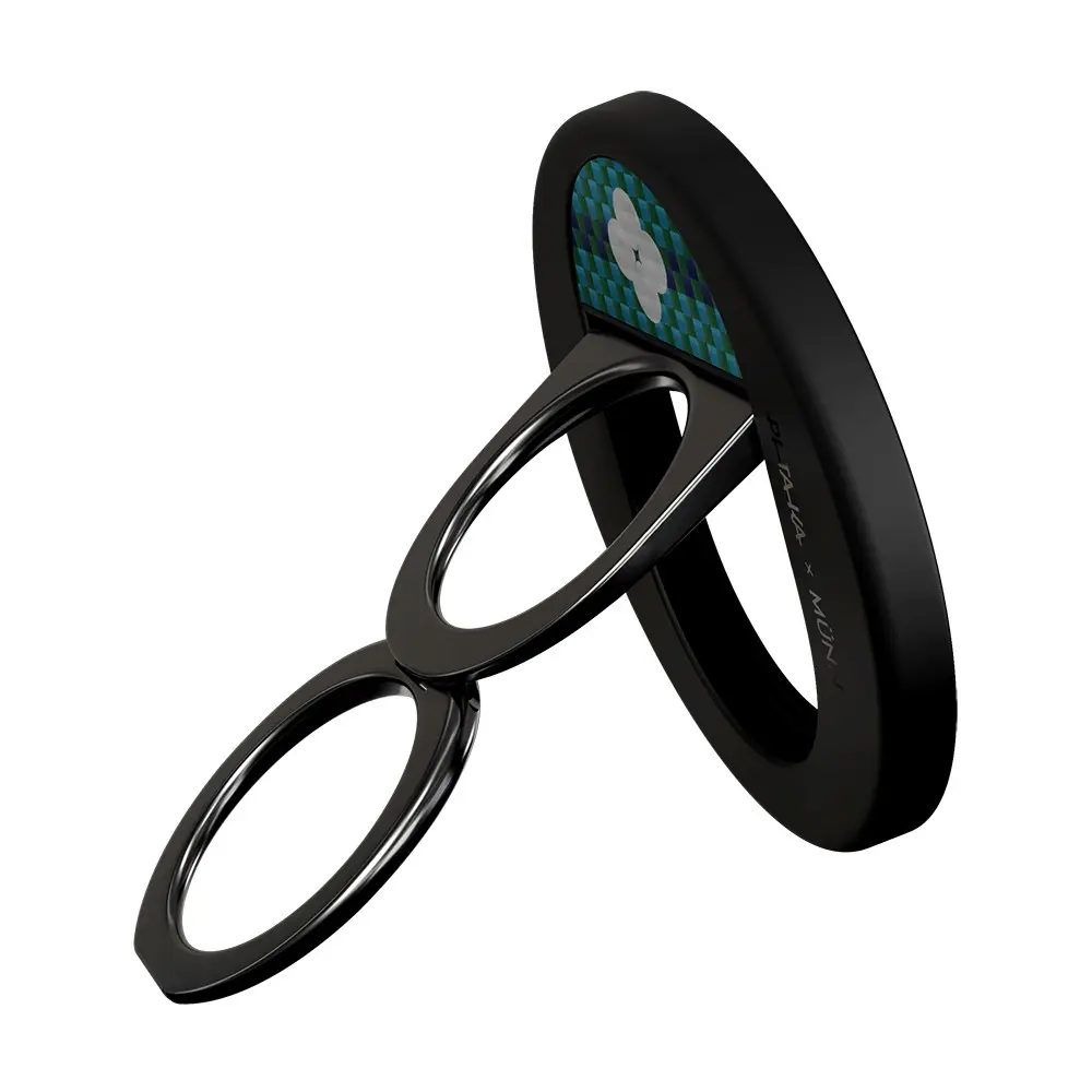 Pitaka MagEZ Grip 3 Aramid Fiber Magnetik Ring Stand Telefon Tutucu