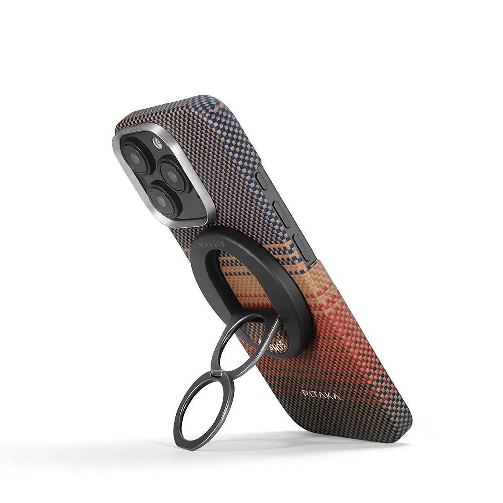 Pitaka MagEZ Grip 3 Manyetik Halka Stand, Aramid Fiber Telefon Tutucu