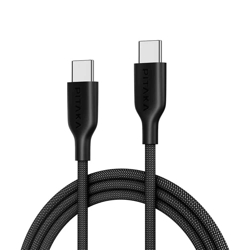 Pitaka Flex Braided Type-C to Type-C 60W Şarj ve Data Kablosu 1.2 m