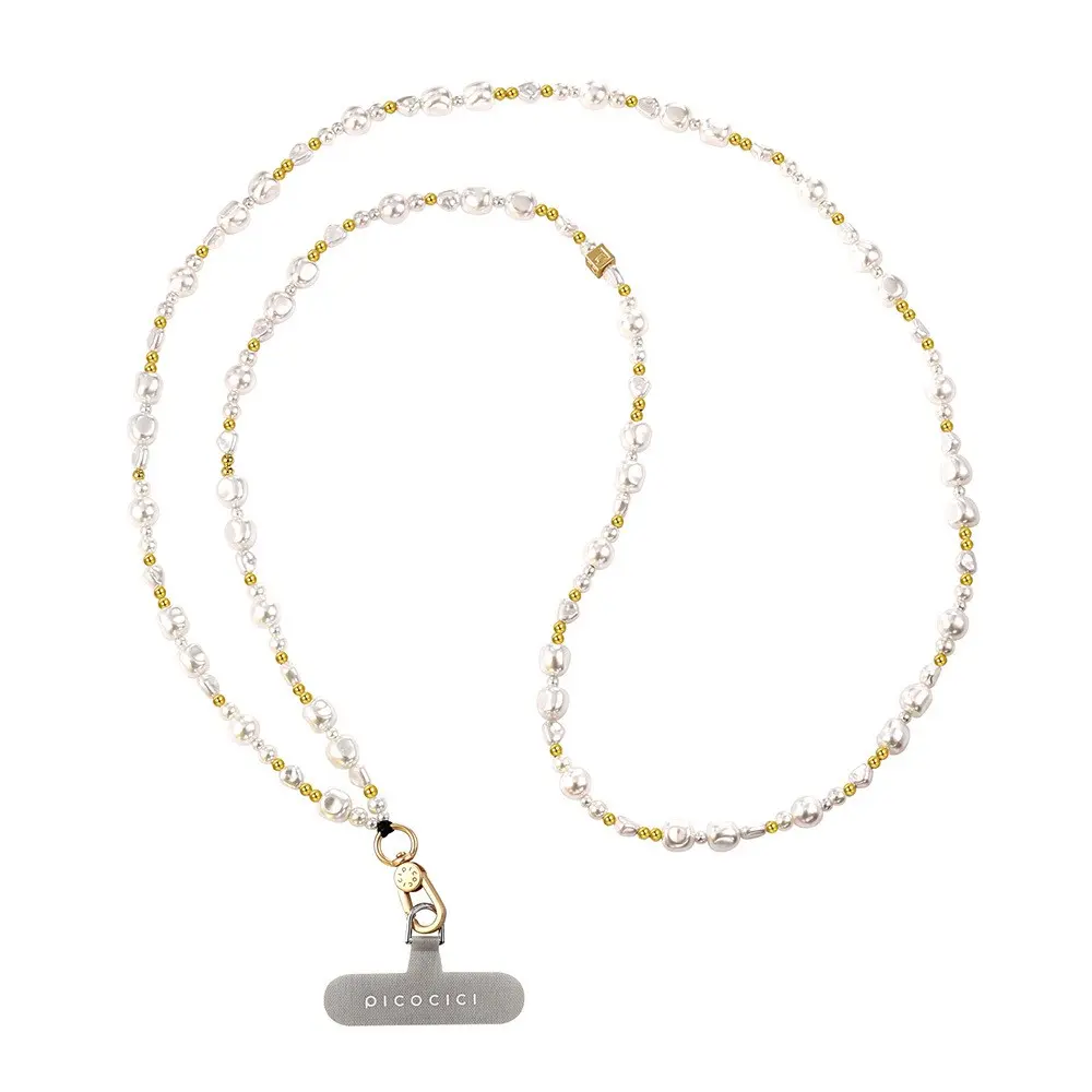 Picocici Metal Pearl Telefon Boyun Askı İpi 1,2 Metre
