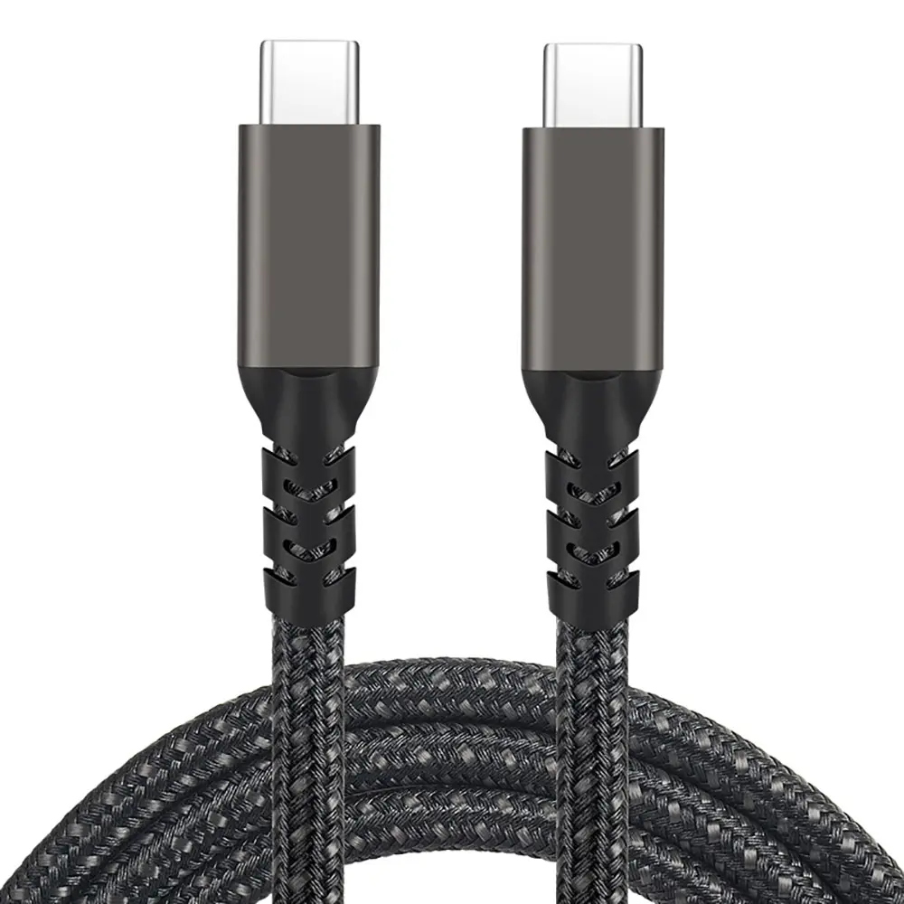 Qgeem 2. Jenerasyon Type-C to Type-C USB3.2 PD Data Kablosu, 100W 20Gbps 0.5 m