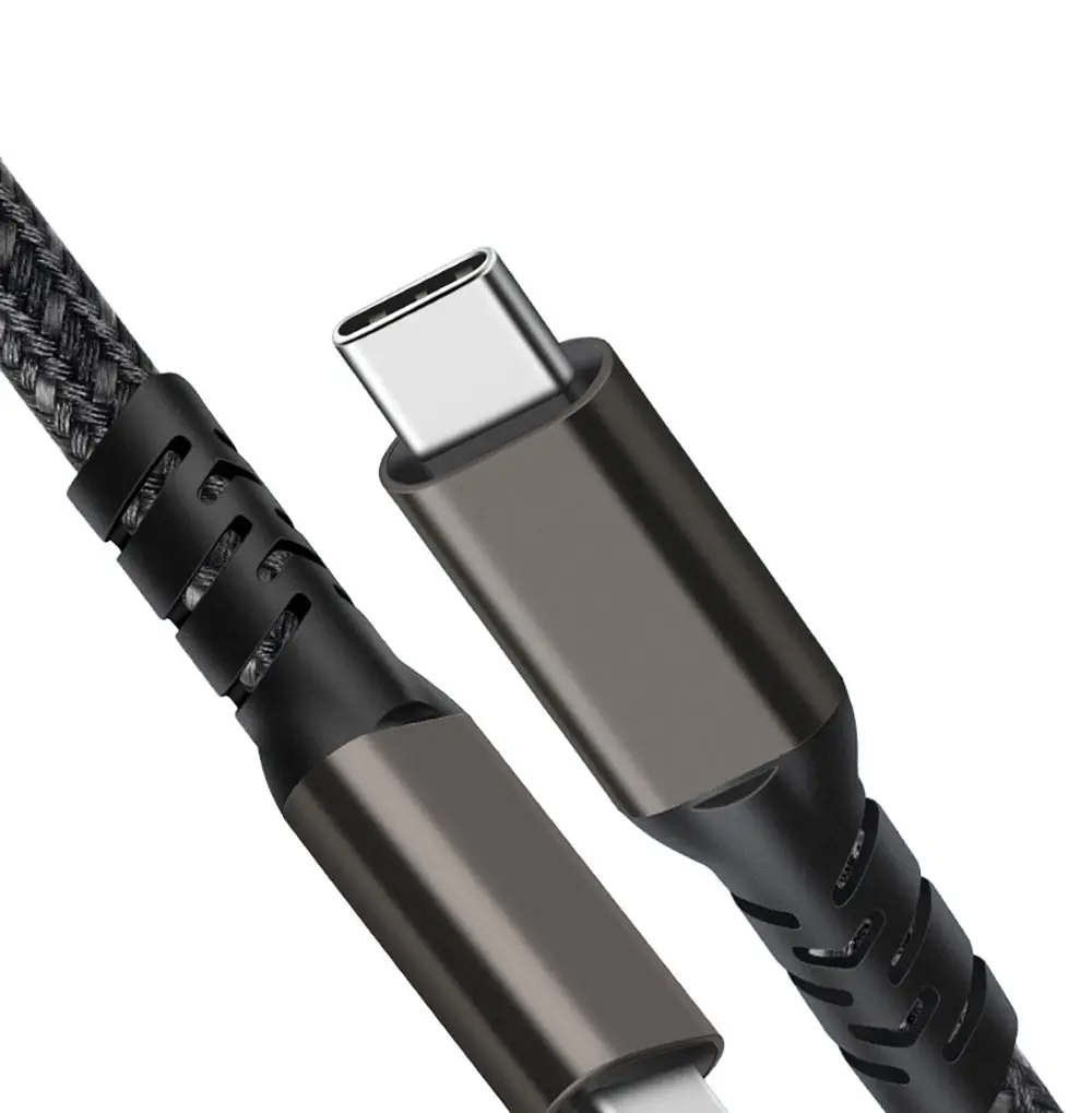 Qgeem 2. Jenerasyon Type-C to Type-C Şarj ve Data Kablosu, 100W 20Gbps 2 m