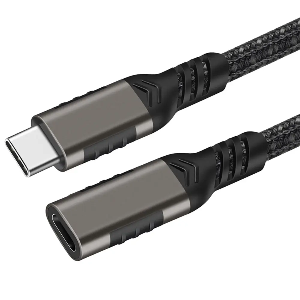 Qgeem Extension USB-C Uzatma Kablosu, 100W PD ve 20Gbps - 0.2 m