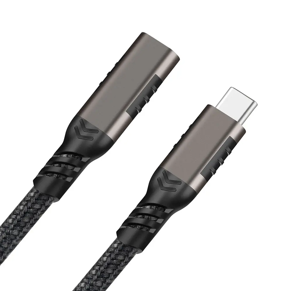 Qgeem Extension USB-C Uzatma Kablosu, 100W PD ve 20Gbps