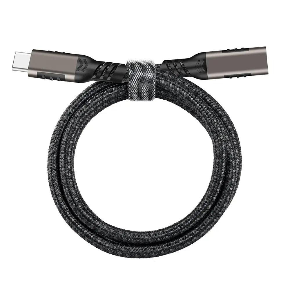 Qgeem Extension USB-C Uzatma Kablosu, 100W PD ve 20Gbps