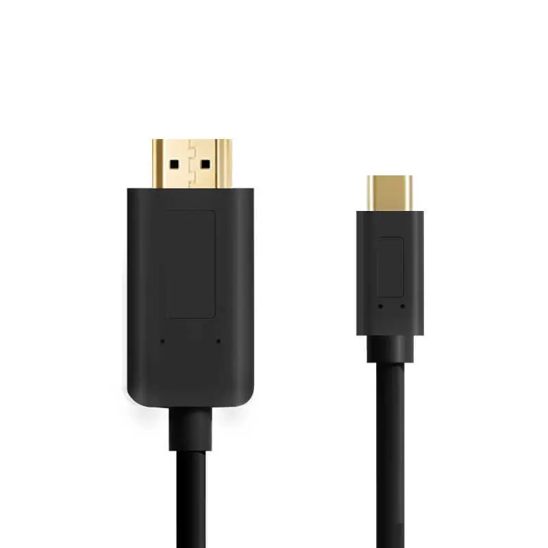 Qgeem QG-UA11 Type-C to HDMI Kablo, 1.8 m, 4K 60 Hz Destekli