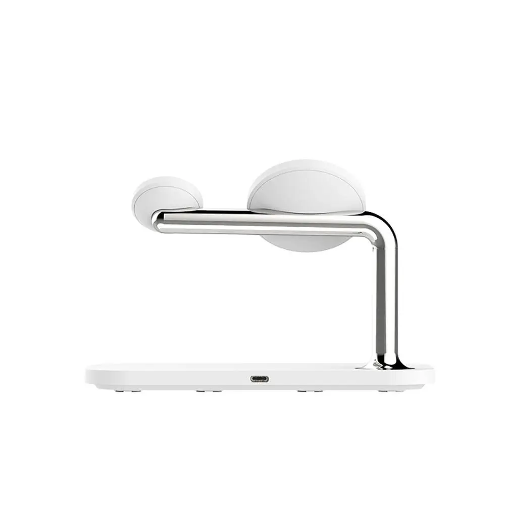 Recci RCW-20 Prestige 3'ü 1 Arada MagSafe Uyumlu 15W Kablosuz Şarj Standı