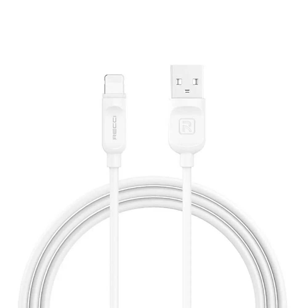 Recci RCL-P100 City of Sky Lightning - USB-A Şarj ve Data Kablosu, 1 m