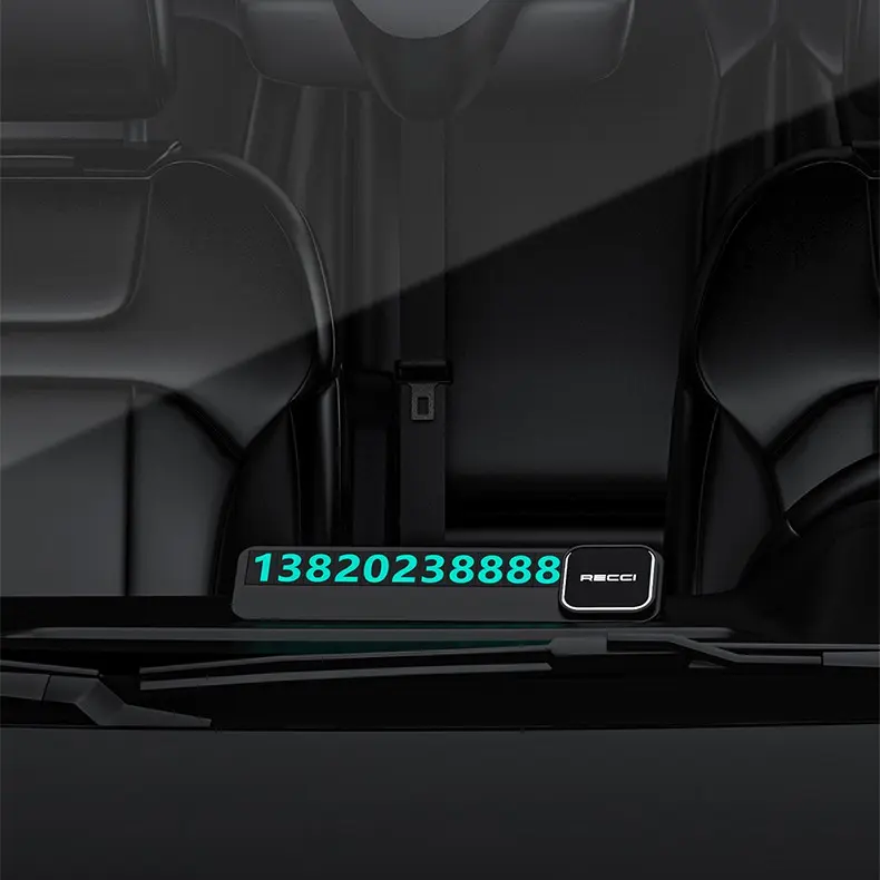 Recci RCS-C03 Gizlenebilir Numara Özellikli Araç Park Numaratörü
