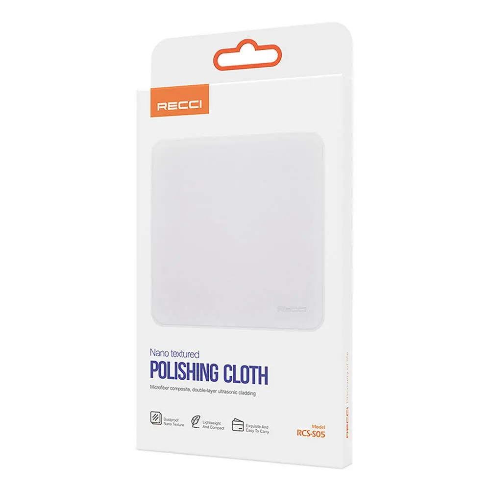 Recci RCS-S05 Mikrofiber Kompozit Ultrasonik Kaplama Nano Dokulu Parlatma ve Temizleme Bezi