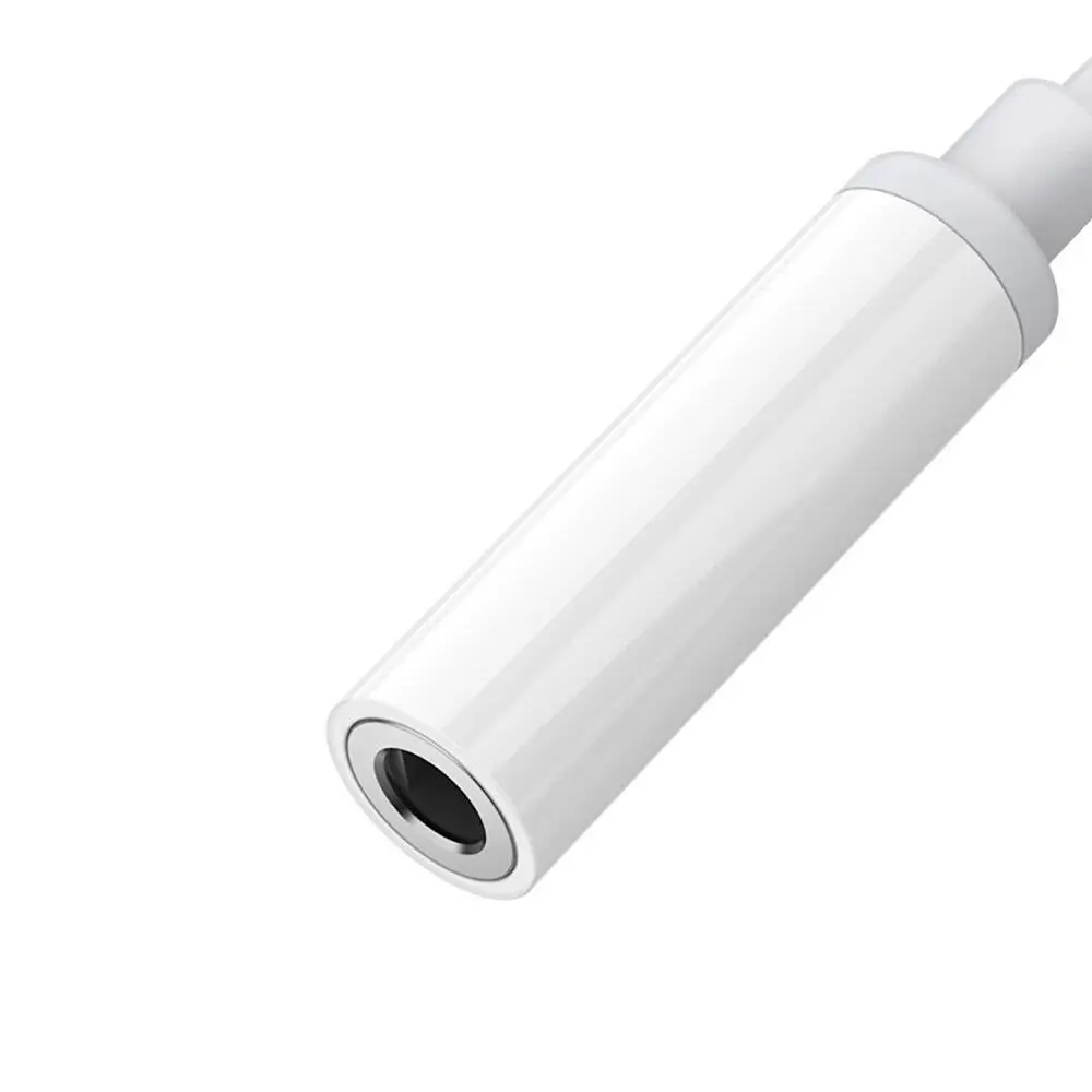 Recci RDS-A03 3.5 mm to Type-C Ses Kablosu, Beyaz