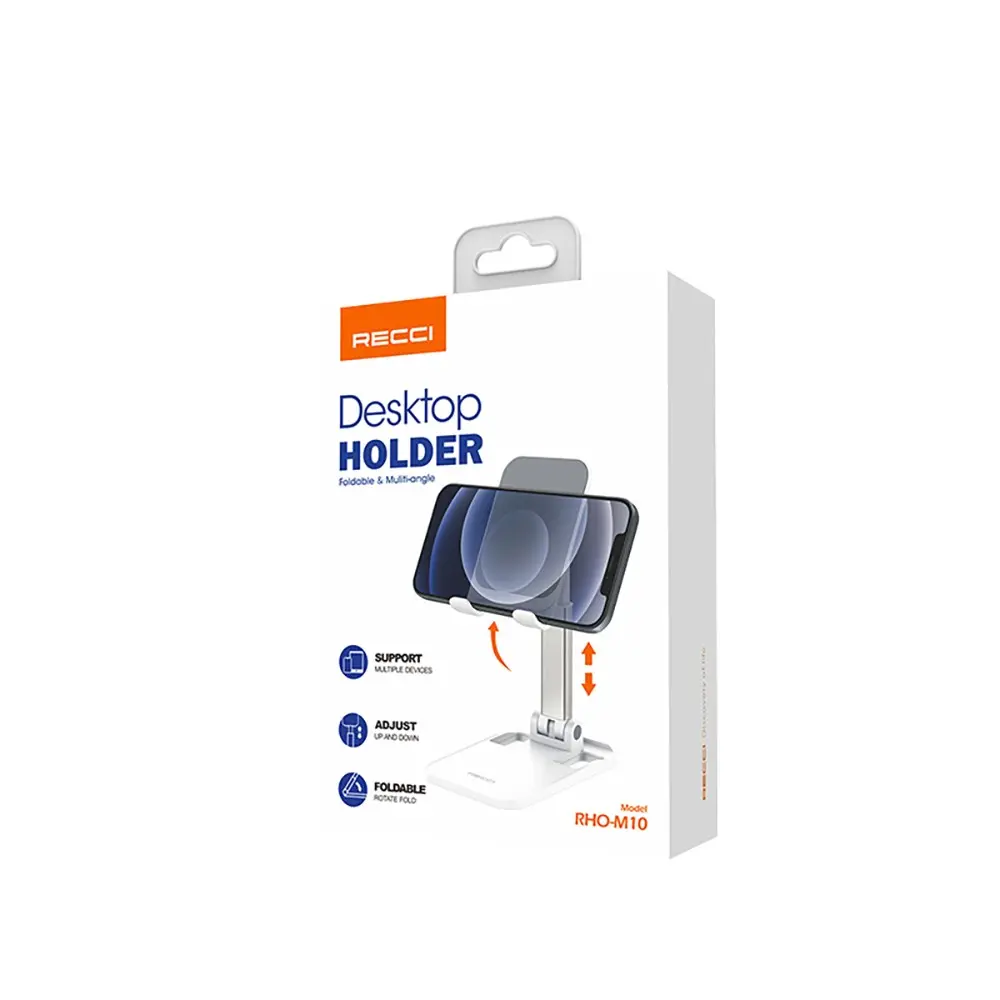 Recci RHO-M10 Ayarlanabilir Katlanabilir Telefon ve Tablet Standı