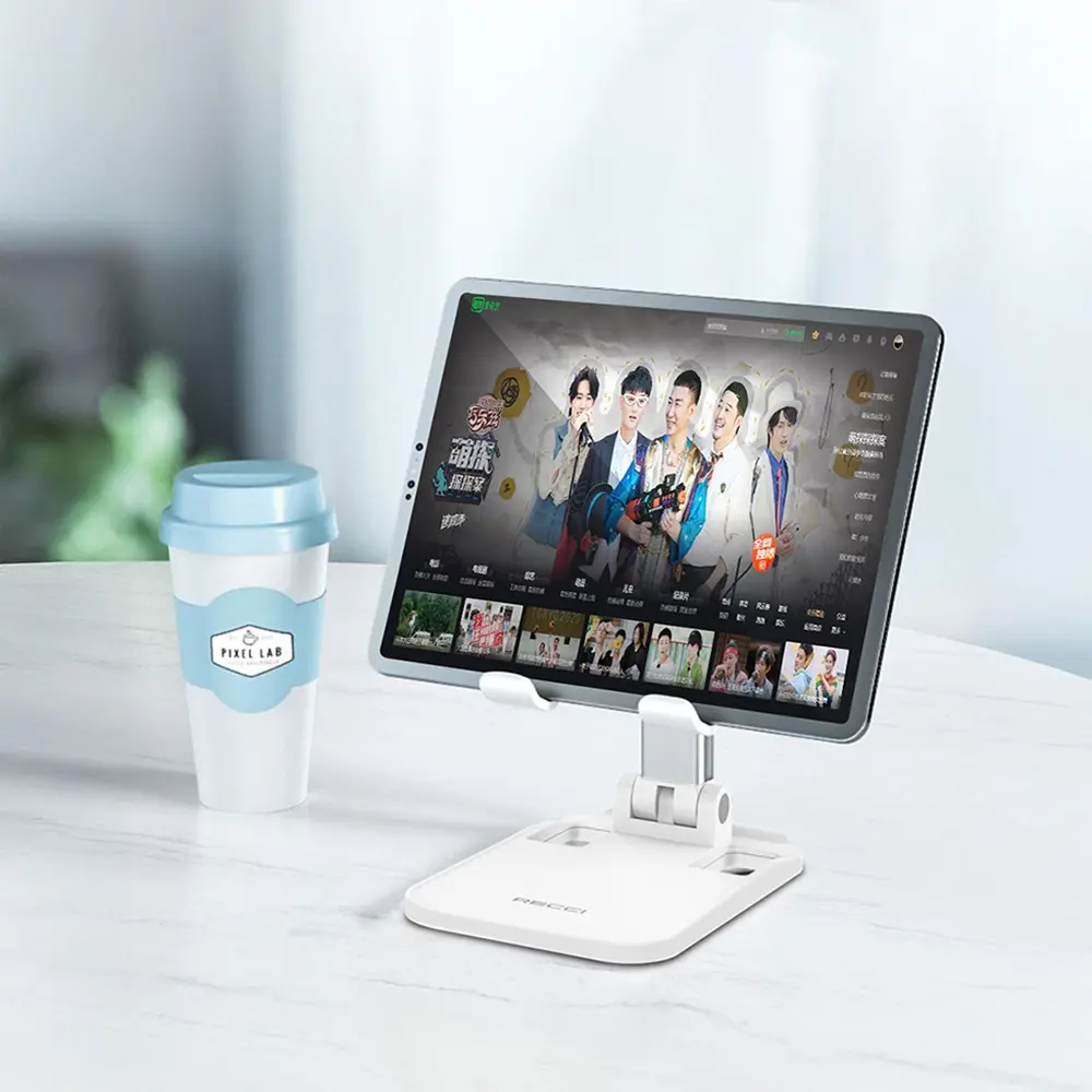 Recci RHO-M10 Ayarlanabilir Katlanabilir Telefon ve Tablet Standı