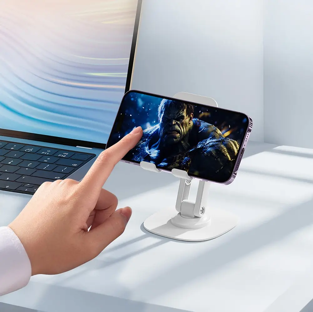 Recci RHO-M20 Ayarlanabilir Katlanabilir 360° Dönebilen Telefon ve Tablet Standı