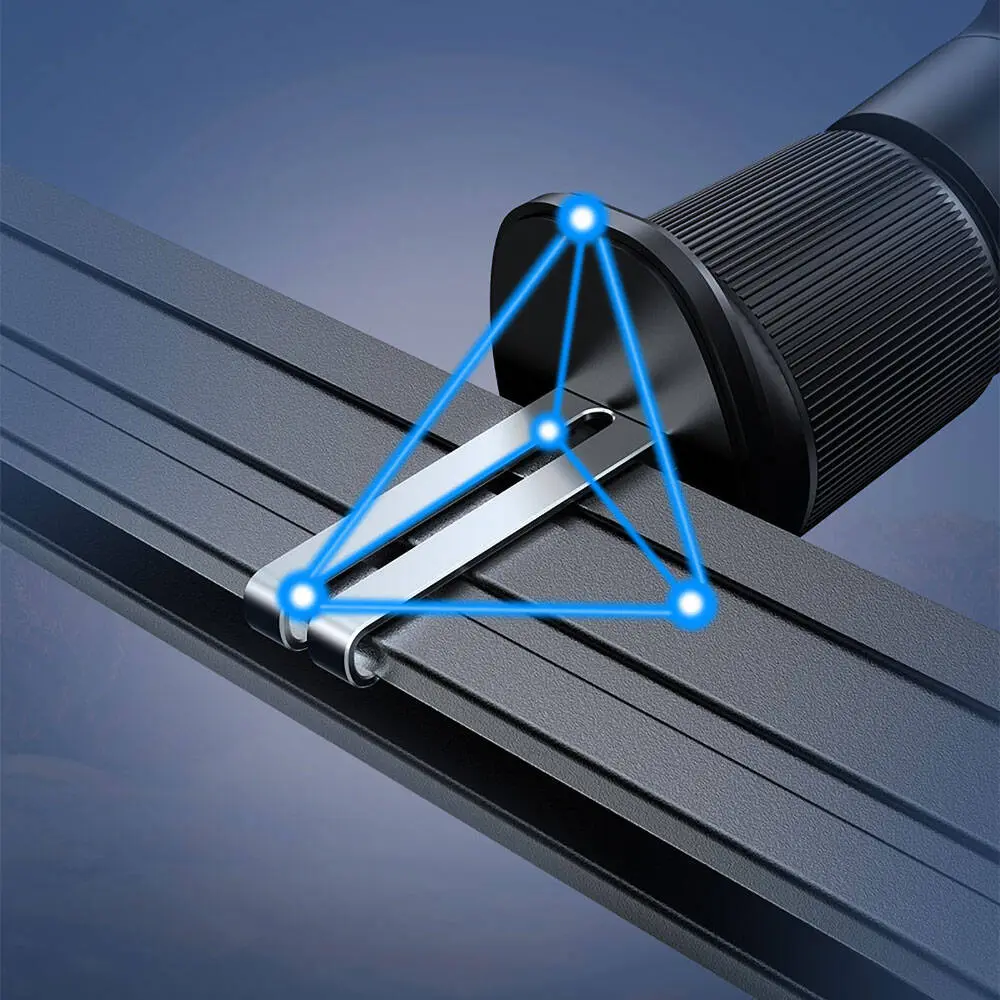 Recci RHO-C42 MagSafe Manyetik 360° Dönebilen Havalandırma Tipi Araç Telefon Tutucu