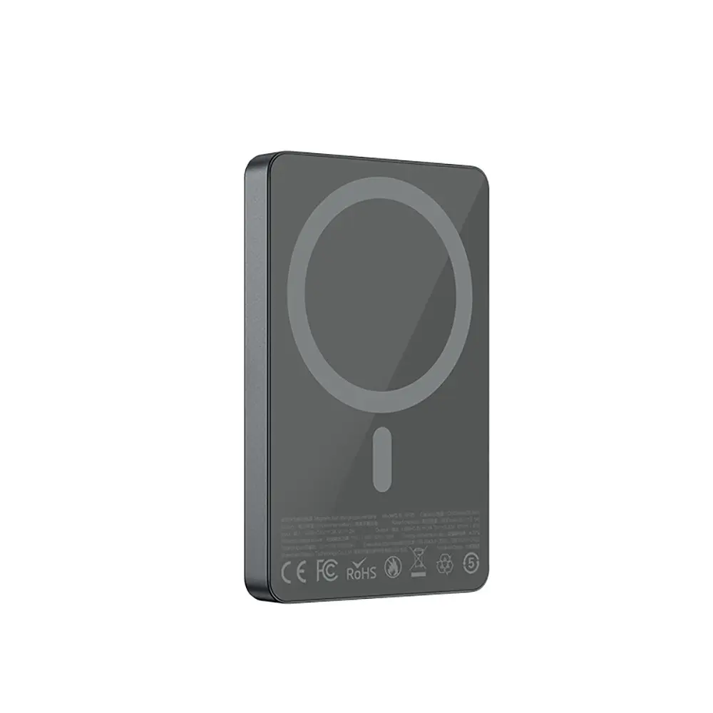 Recci RP35 10000mAh PD 20W Kablosuz Şarjlı Powerbank, LED Göstergeli
