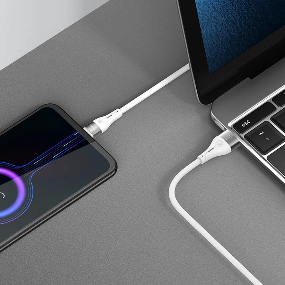 Recci RS11M Swift USB-A to Micro USB Şarj ve Data Kablosu, 1 m