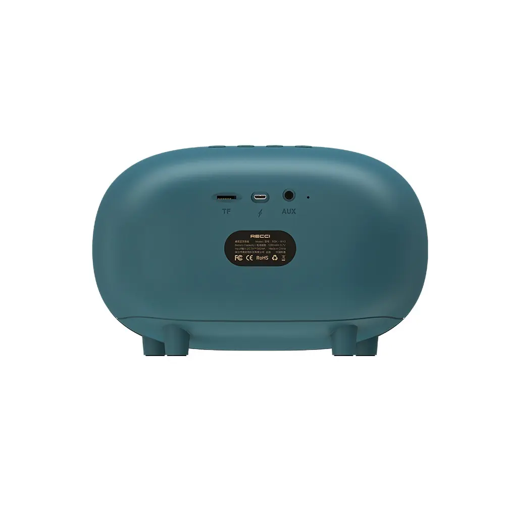 Recci RSK-W10 Bluetooth 5.0 Hoparlör, TF/AUX Girişli ve 1200 mAh